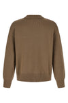 knitted wool and cotton blend sweater