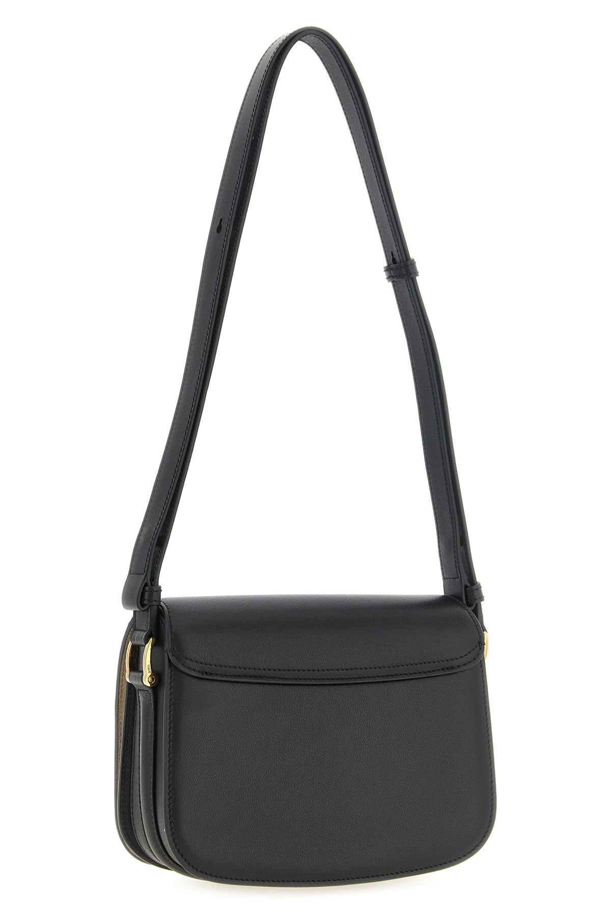 the ami paris paris paris crossbody bag is made of fine smooth calf leather