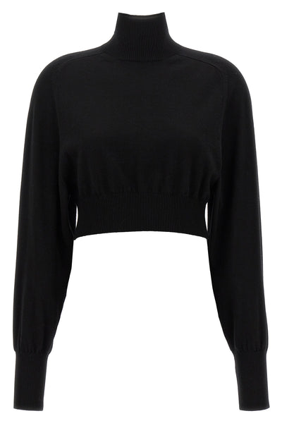 ululato wool turtleneck sweater