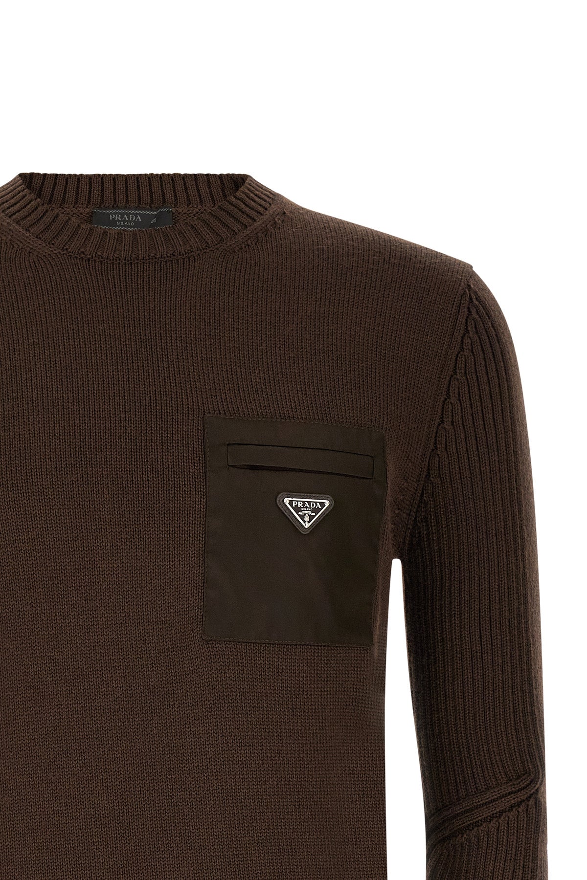 the prada crew neck sweater