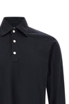 positano cotton knit polo shirt