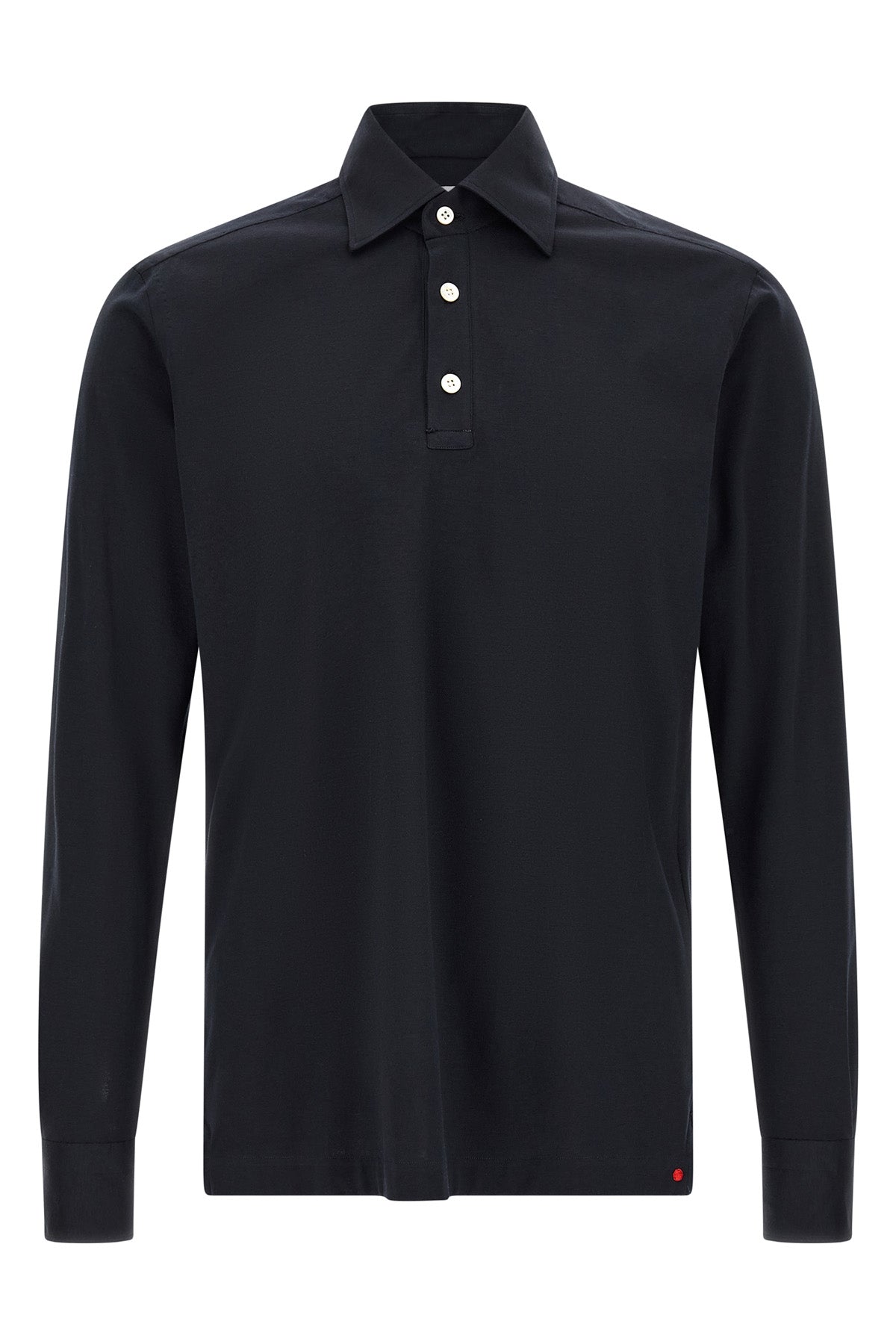 positano cotton knit polo shirt