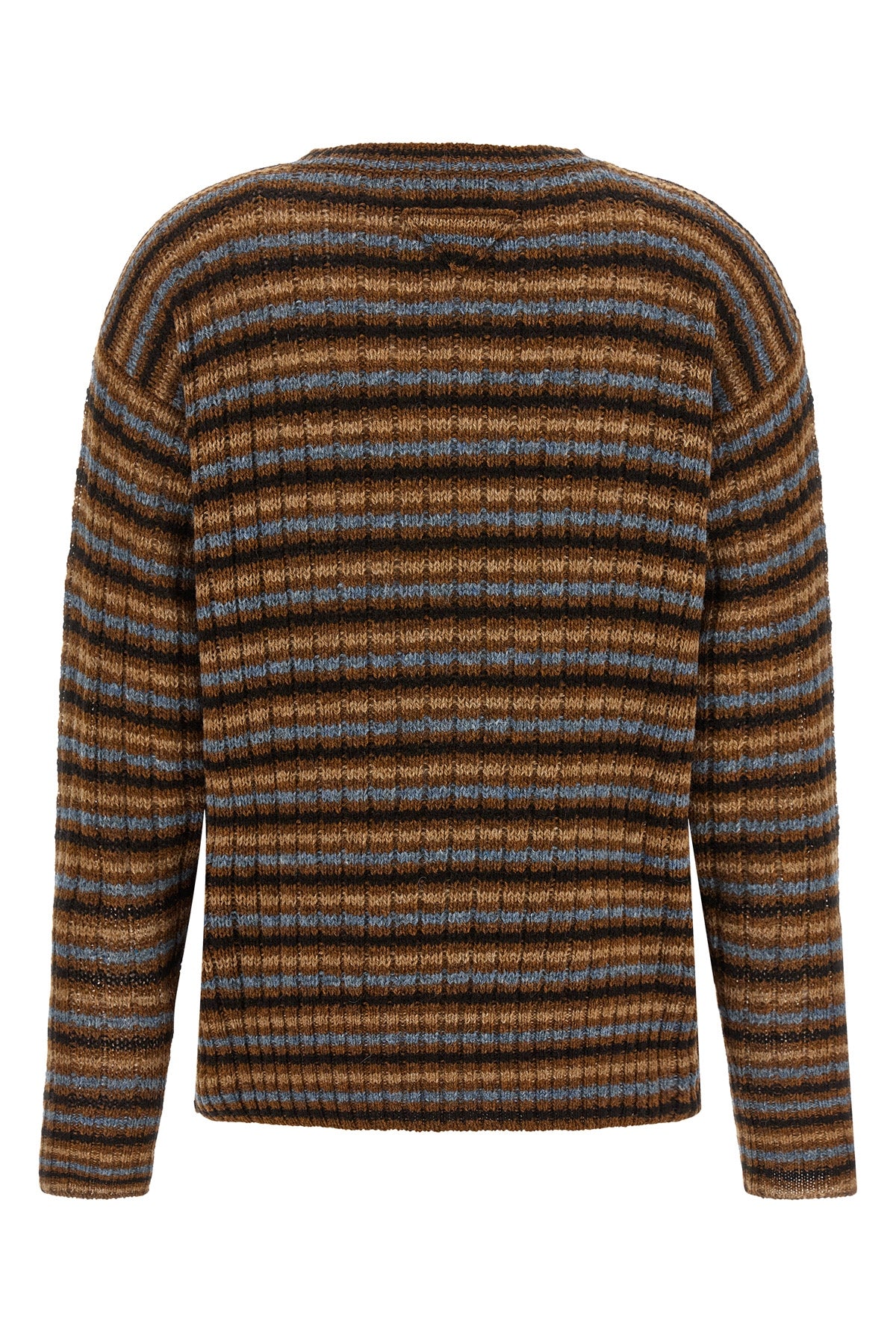 prada pure virgin wool crew neck sweater