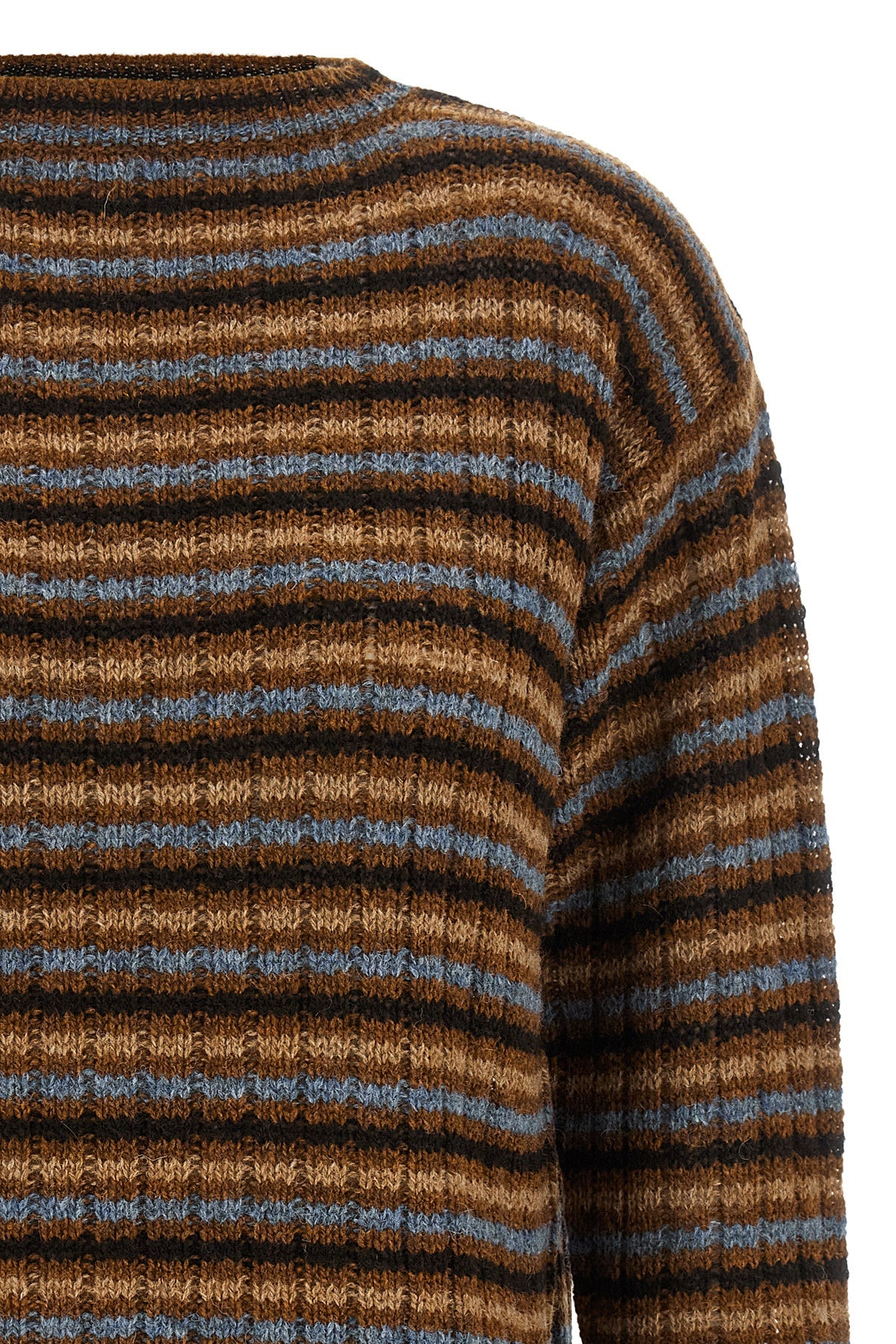prada pure virgin wool crew neck sweater