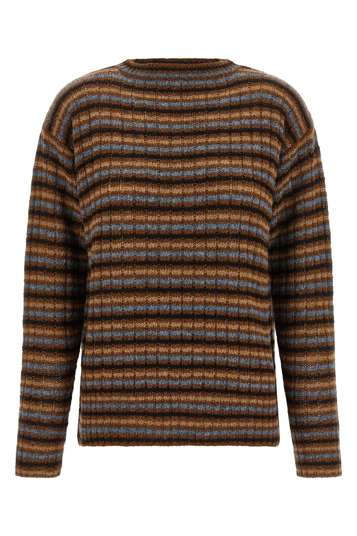 prada pure virgin wool crew neck sweater
