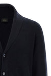 cashmere and wool blend cardigan