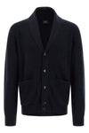 cashmere and wool blend cardigan