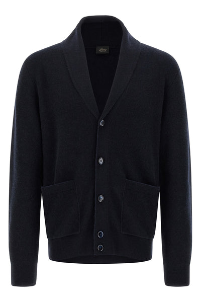 cashmere and wool blend cardigan