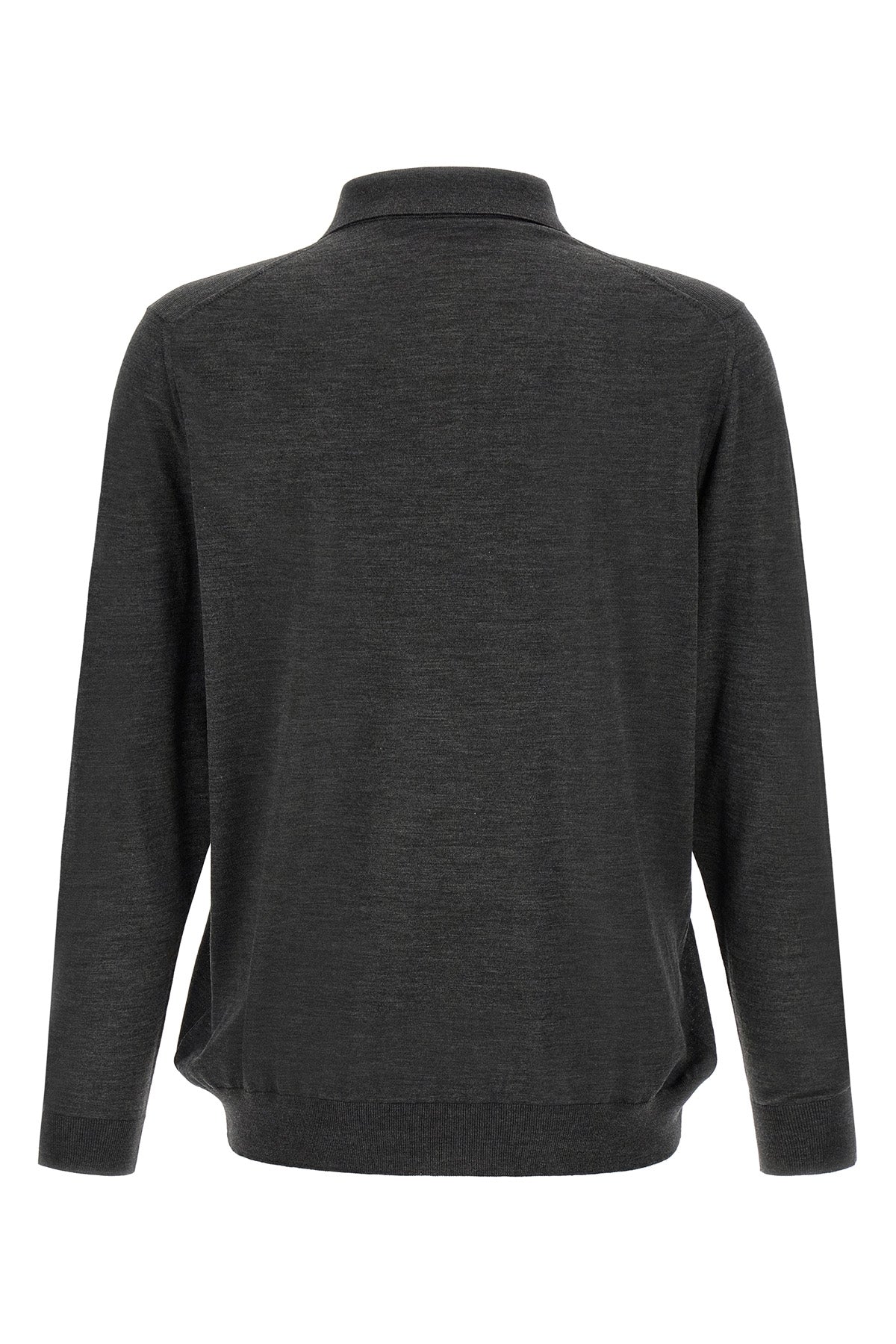 the kiton long-sleeved polo shirt
