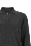 the kiton long-sleeved polo shirt