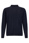 the kiton long-sleeved polo shirt in fine 14 micron wool