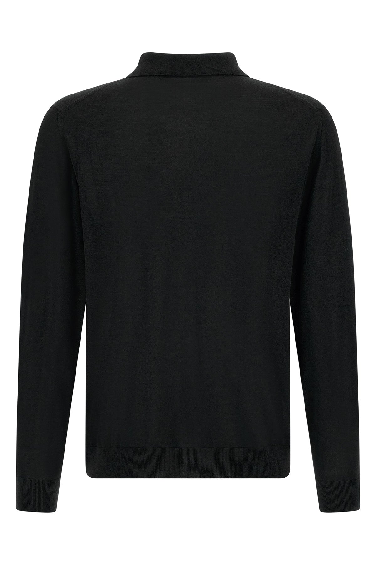 the kiton long-sleeved polo shirt