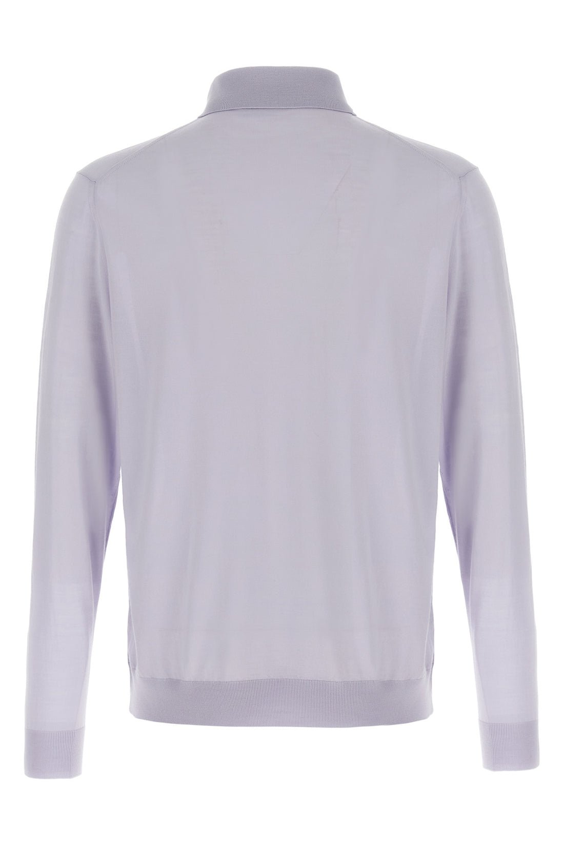 KITON XXL ciro polo shirt in 14 micron fineness stretch wool