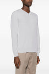 ribbed cashmere and wool sweater