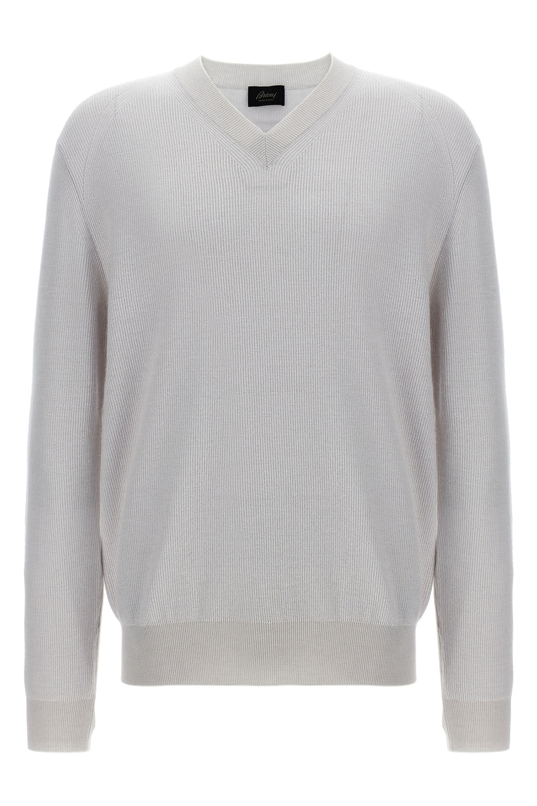 BRIONI 54 ribbed cashmere and wool sweater