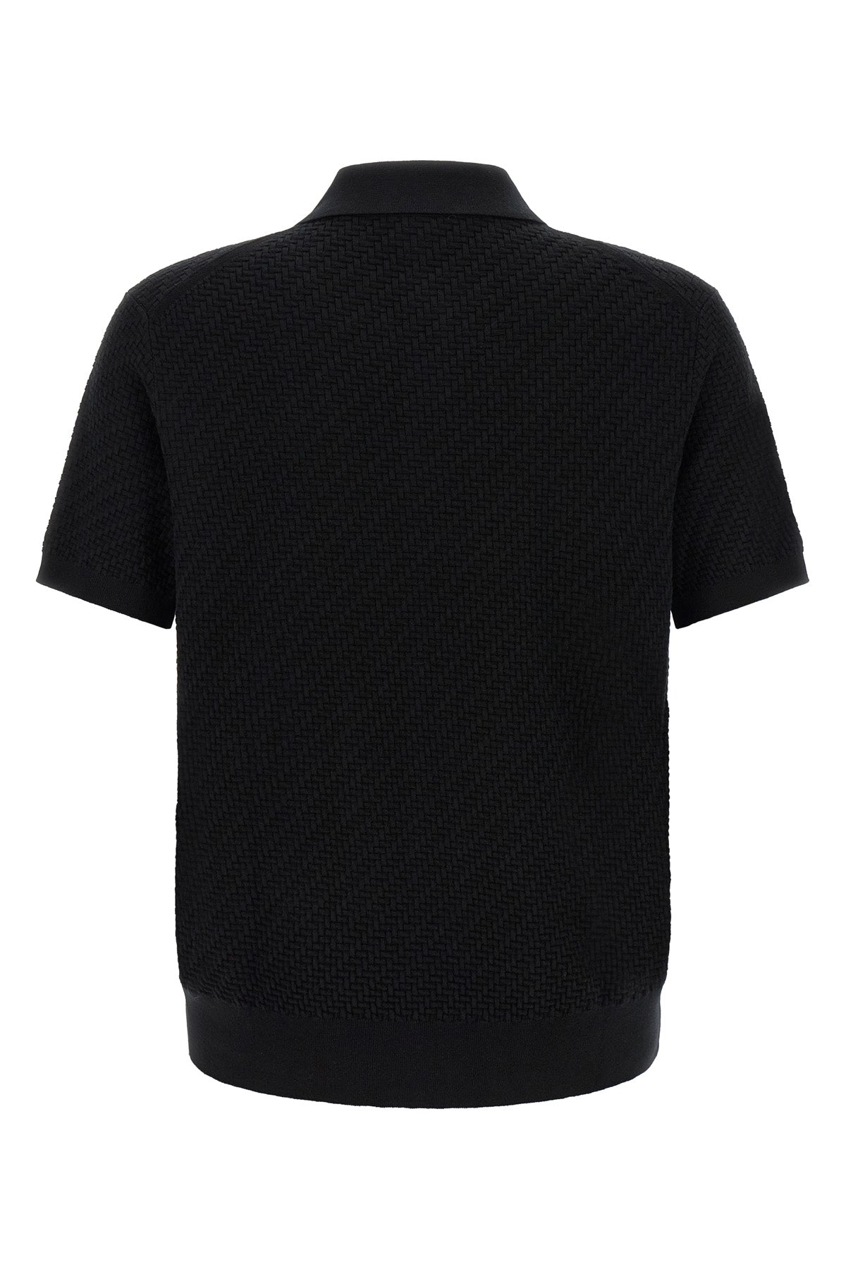 the brioni short-sleeved polo shirt