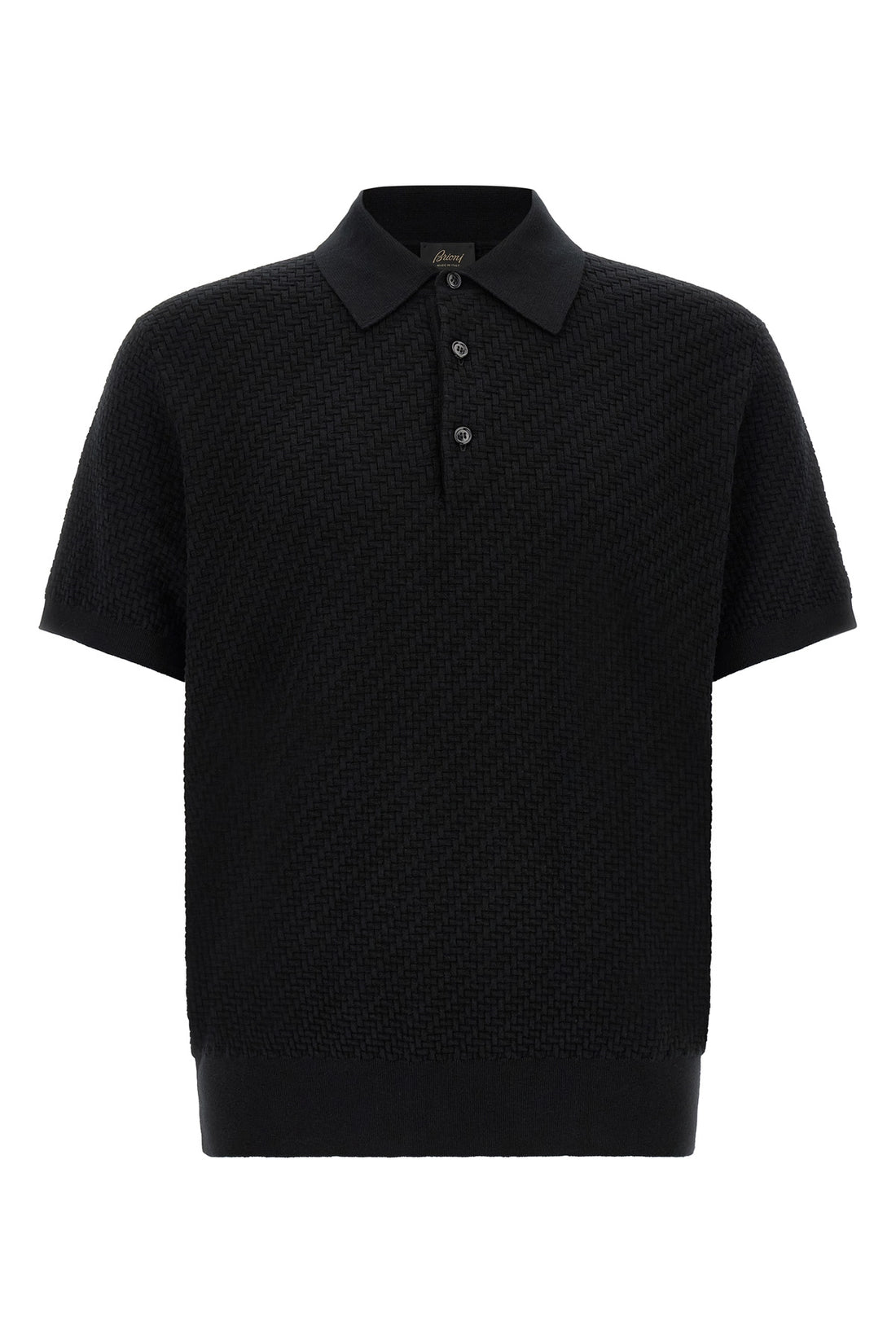 BRIONI 48 the brioni short-sleeved polo shirt