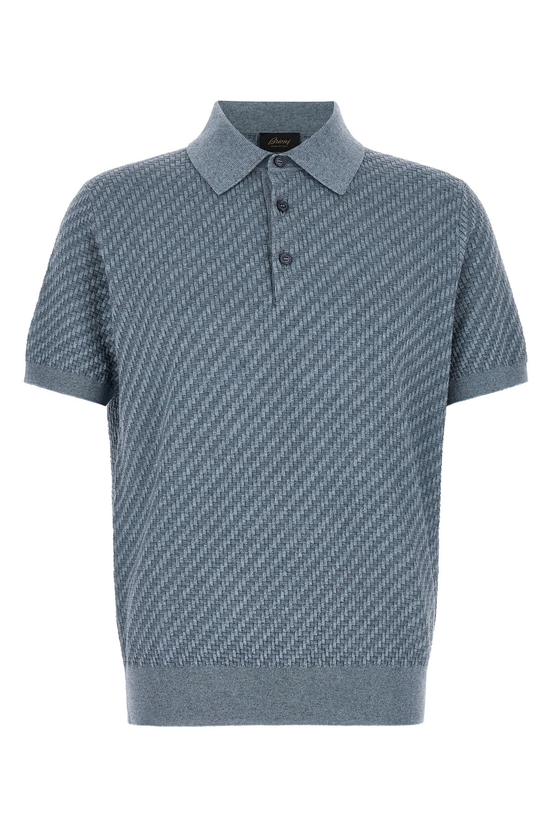 BRIONI 48 the brioni short-sleeved polo shirt