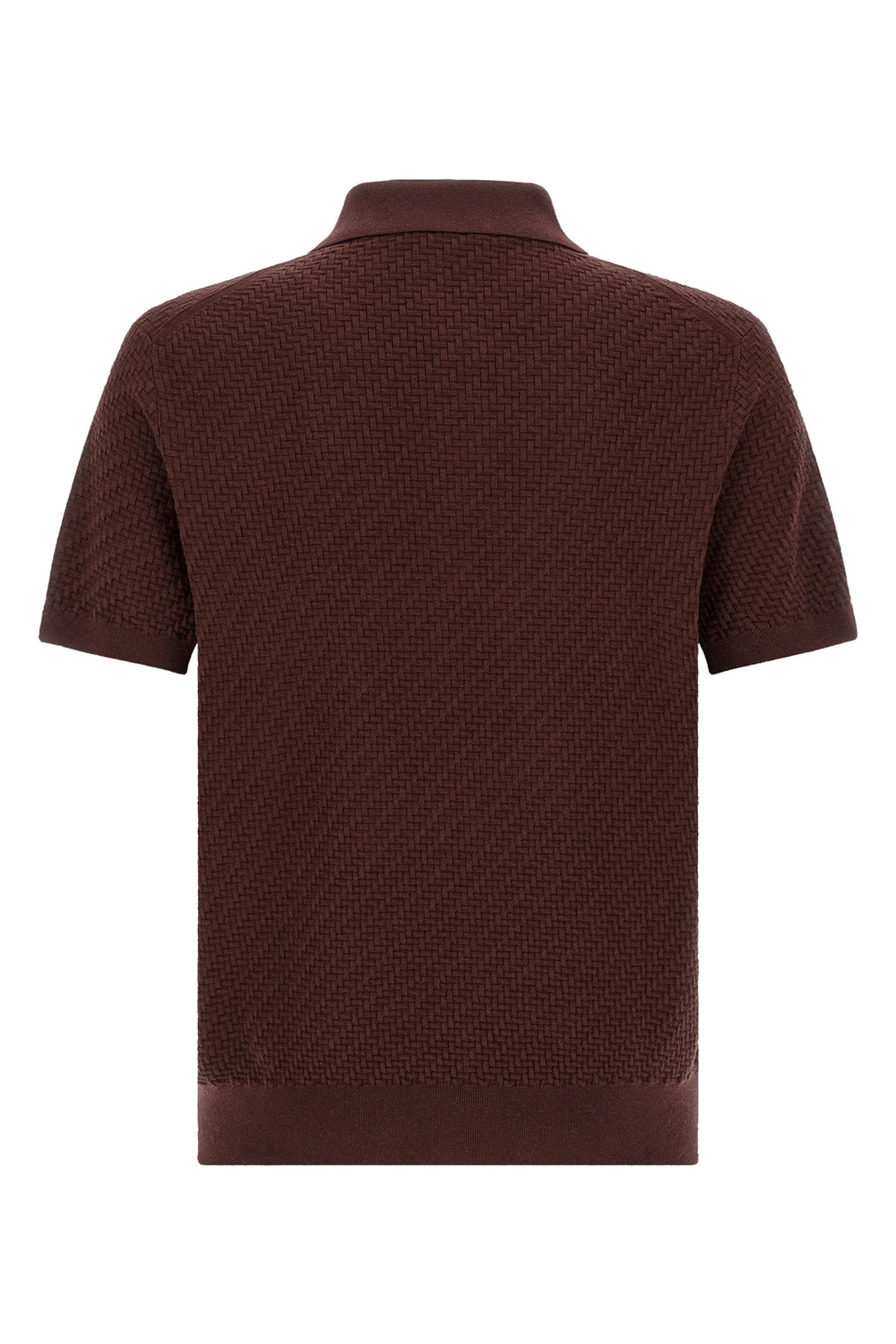 BRIONI 48 the brioni short-sleeved polo shirt