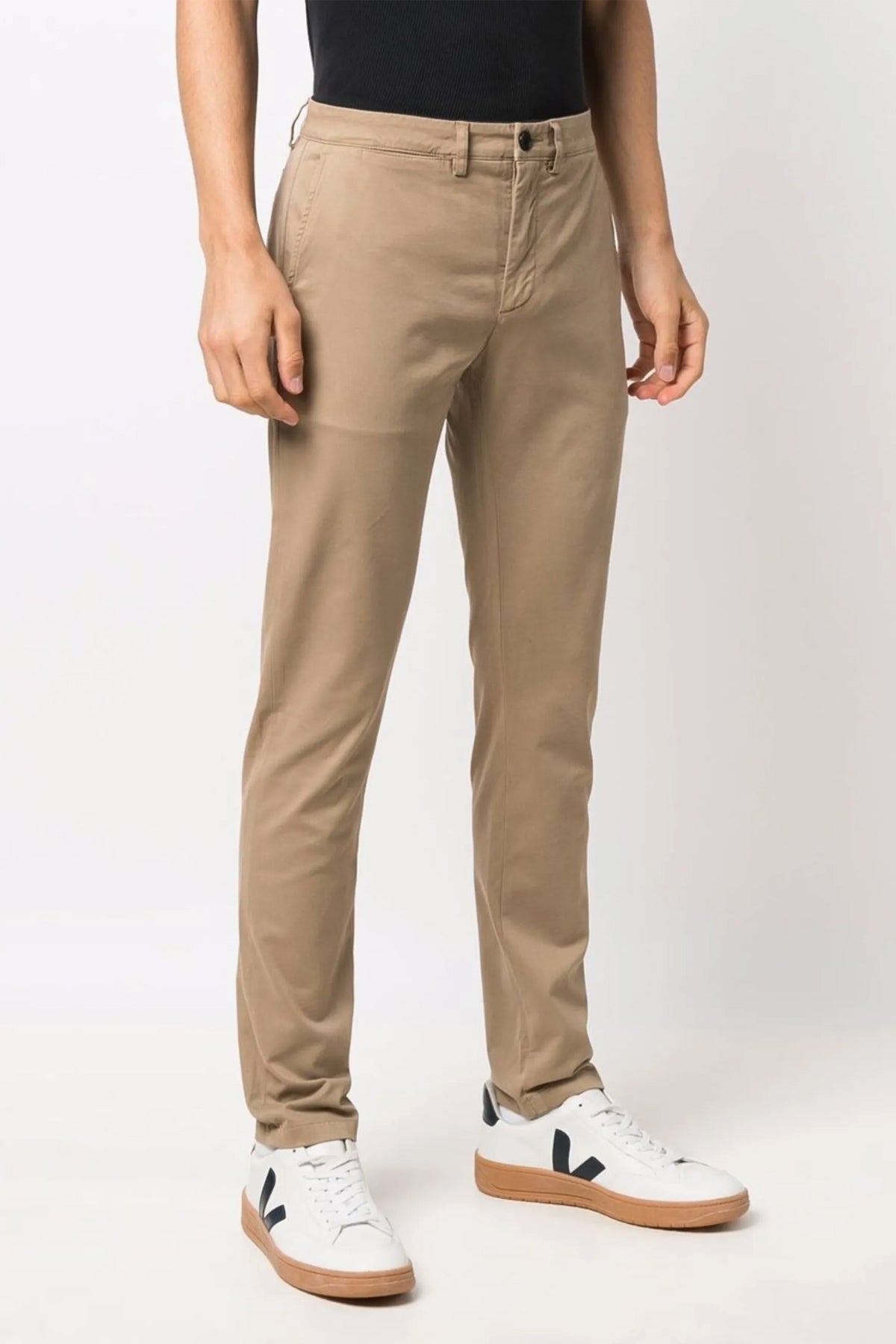 mike cotton blend pants