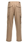fleet wool blend pants