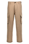 fleet wool blend pants