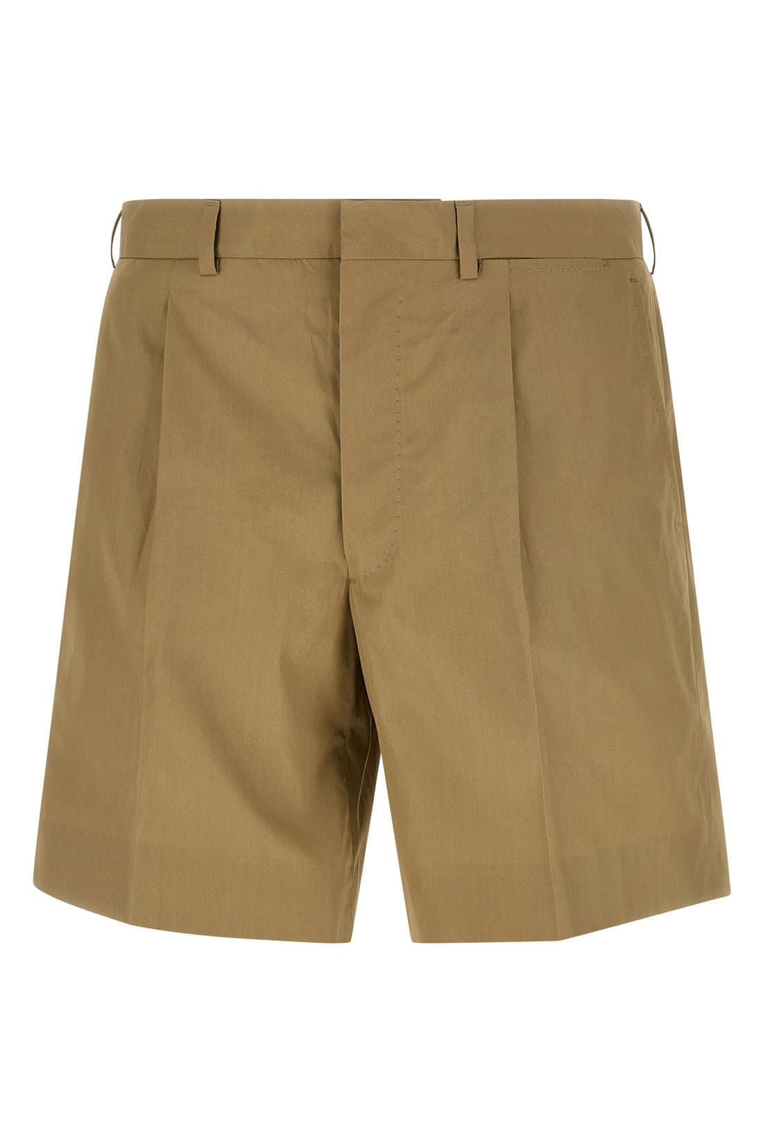 PRADA 48 bermuda shorts in cotton poplin