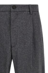 gin cool wool mélange trousers