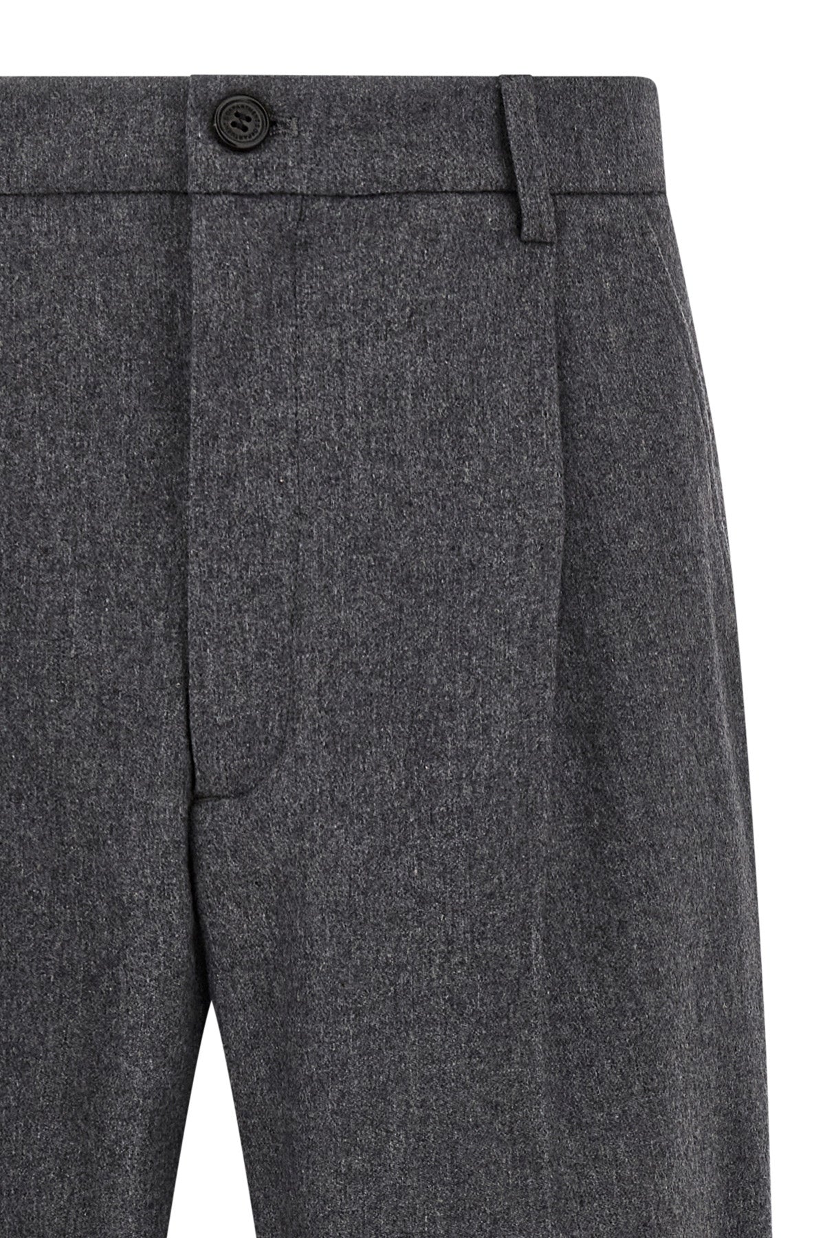 gin cool wool mélange trousers
