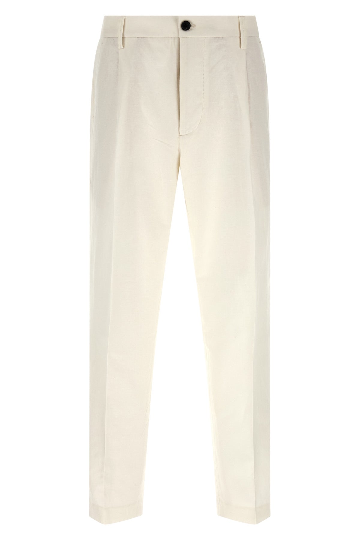 gin cotton and linen blend sain pants