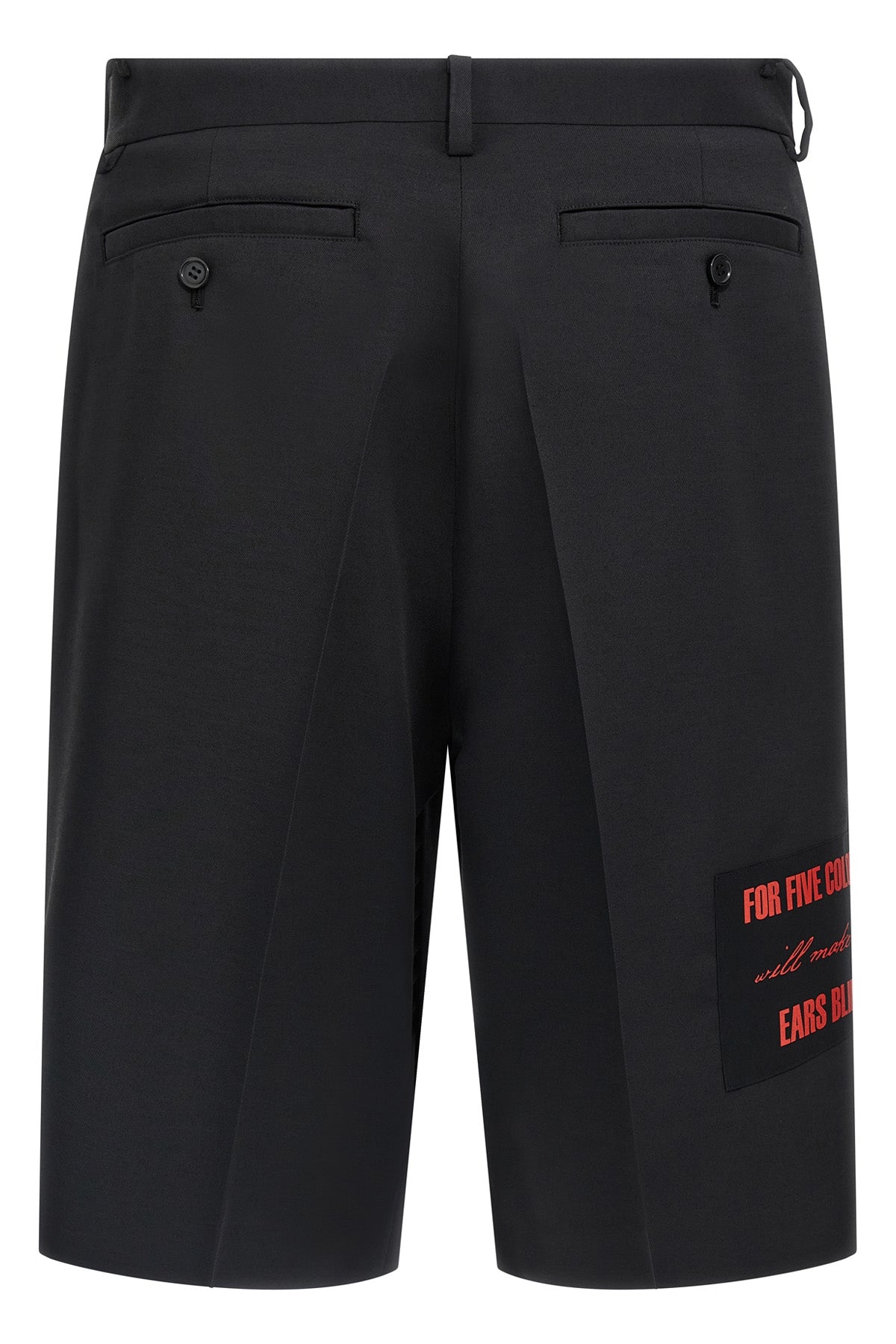 wool bermuda shorts