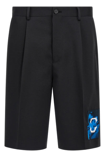 wool bermuda shorts