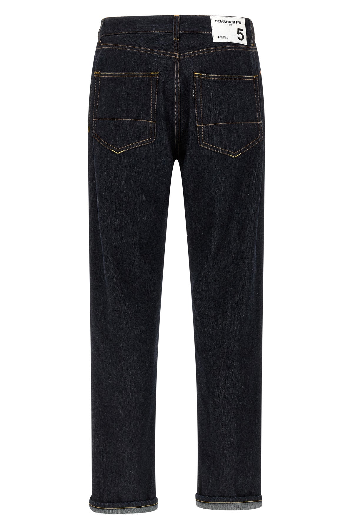 13 1/4 oz non-stretch cotton denim bowl jeans