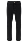 drake jeans in garment-dyed cotton denim