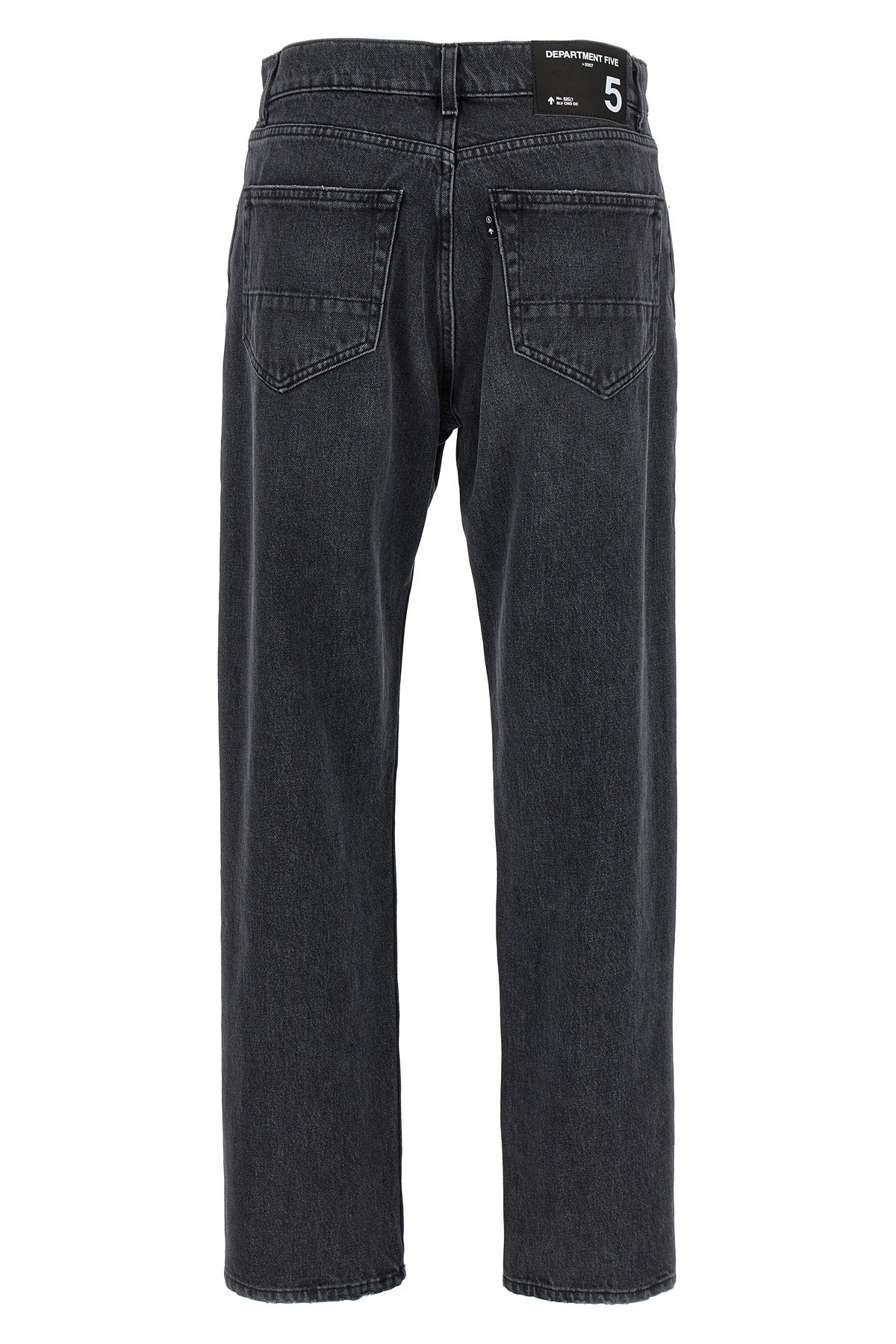 musso used-effect stonewashed cotton denim jeans