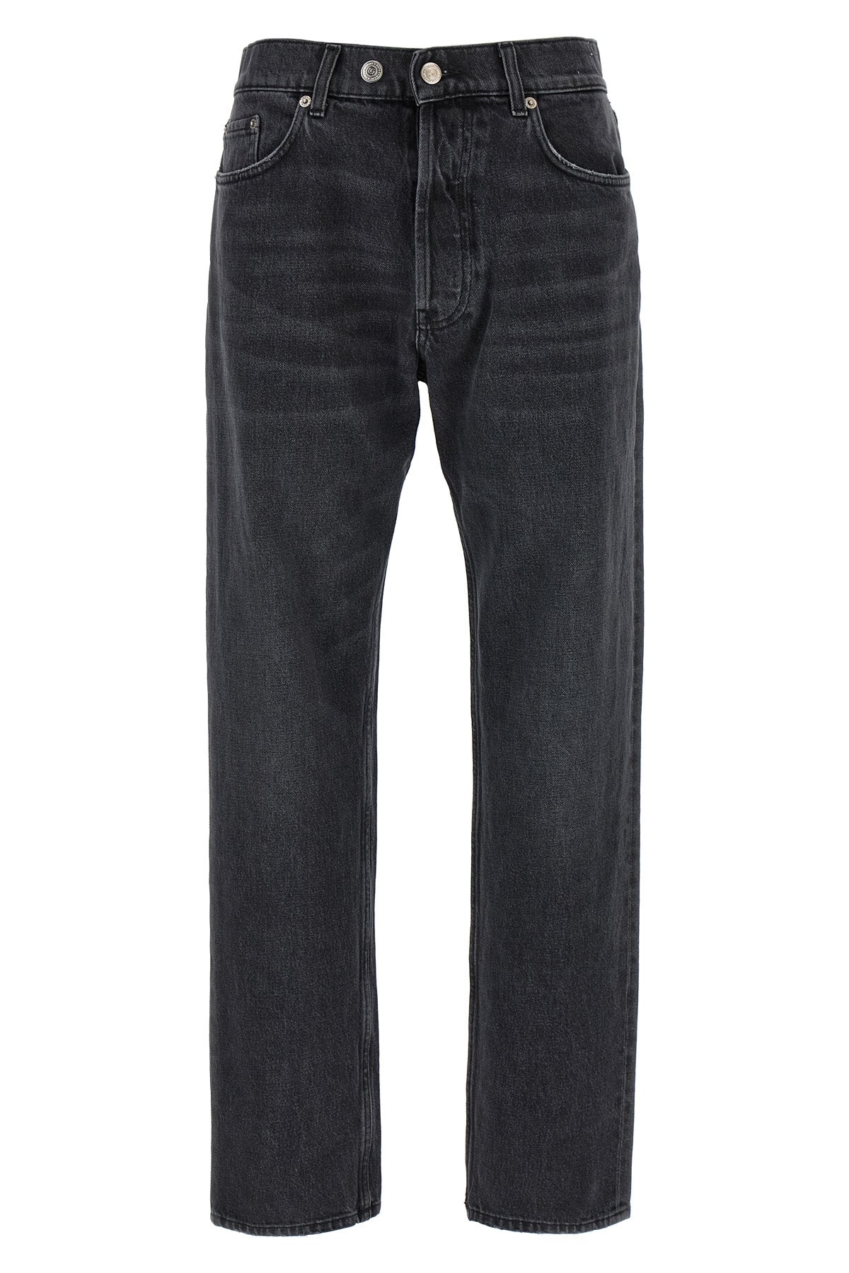 musso used-effect stonewashed cotton denim jeans