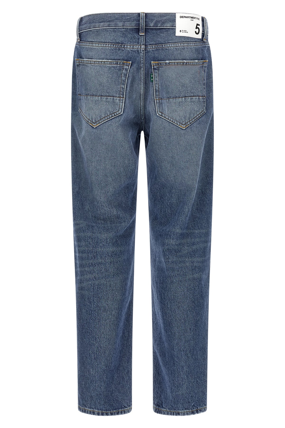 musso used-effect stonewashed cotton denim jeans