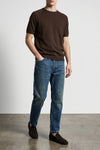 musso stone-washed cotton denim jeans