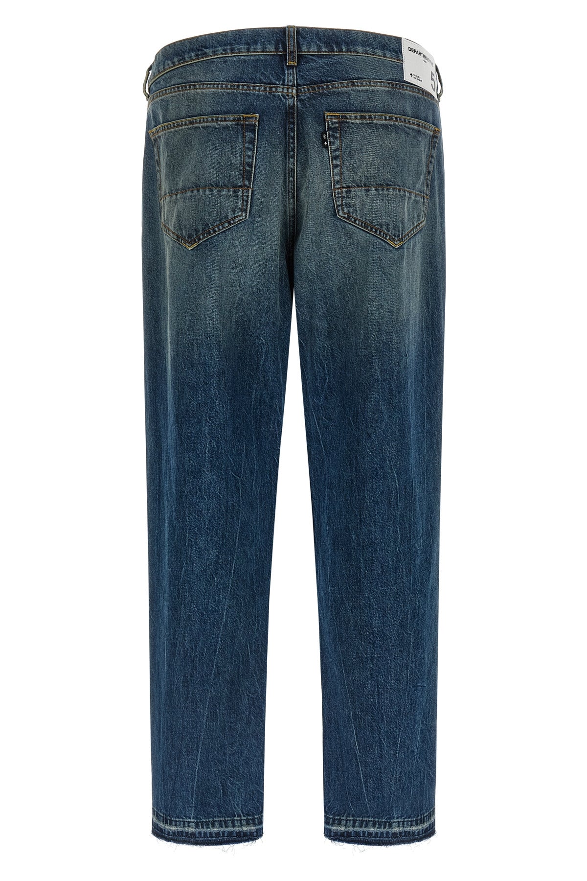 musso stone-washed cotton denim jeans