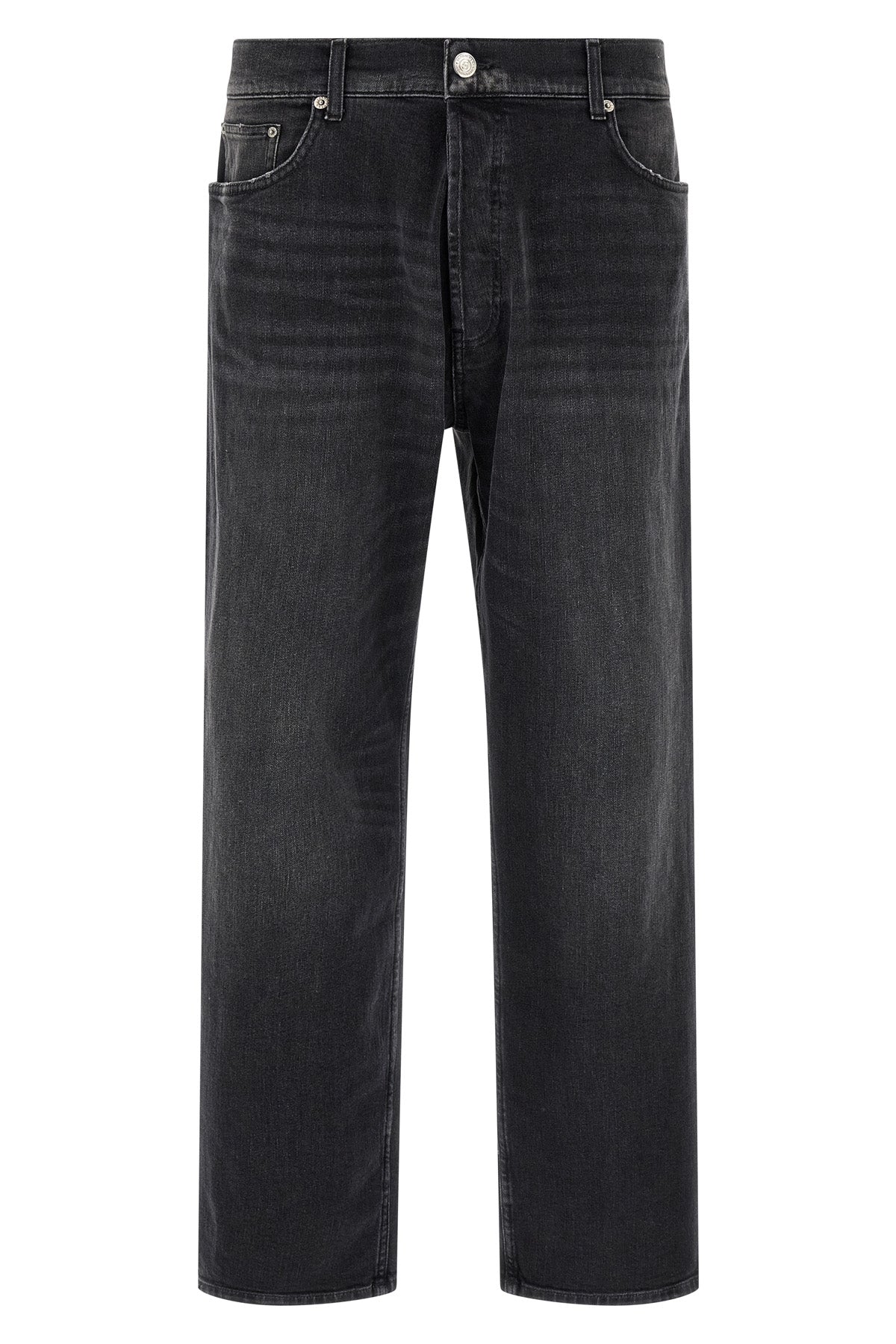 musso used-effect stone-washed cotton denim jeans