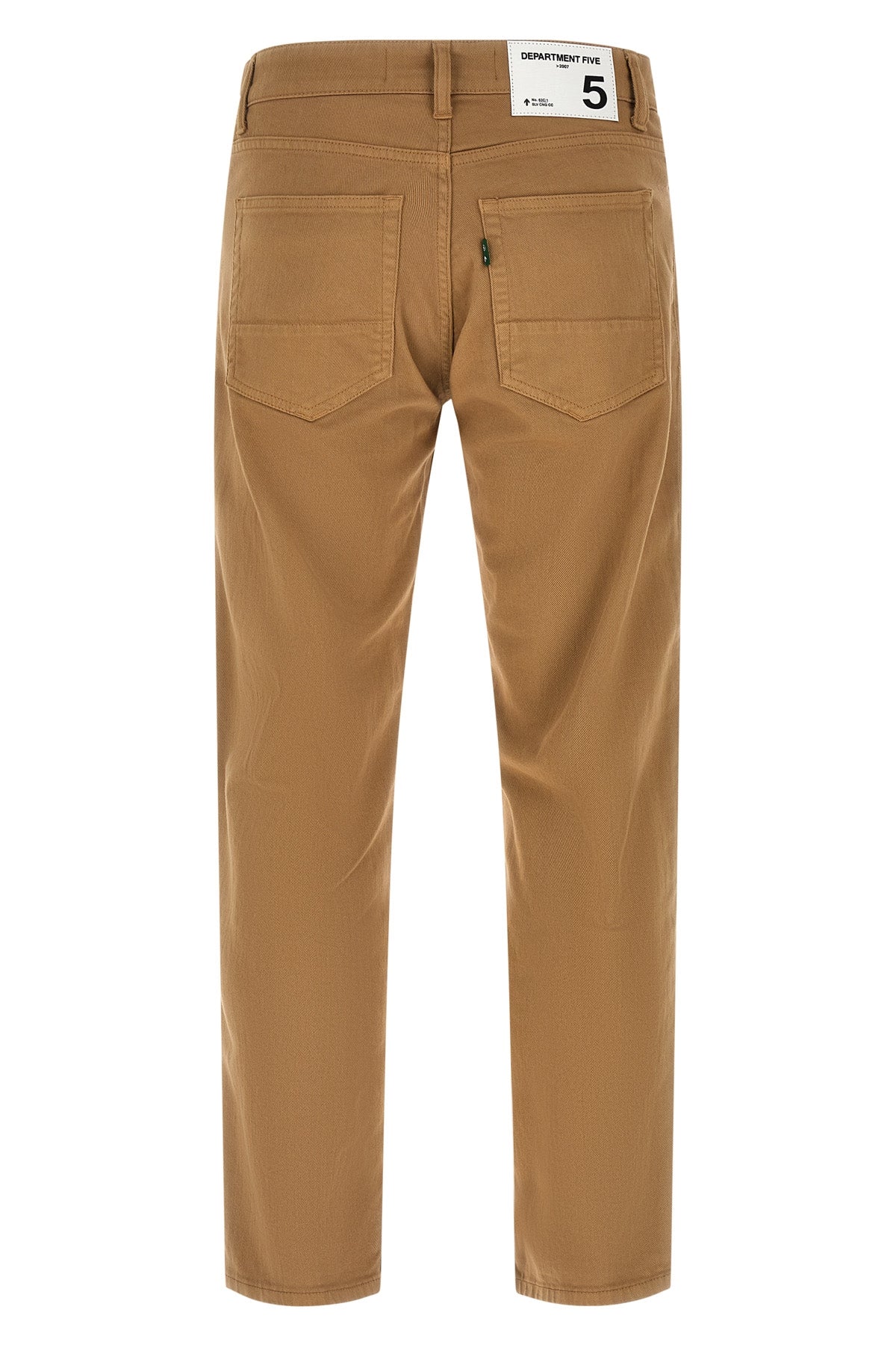 talk garment-dyed cotton denim jeans