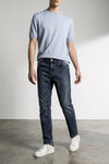 talk stone-washed cotton denim jeans