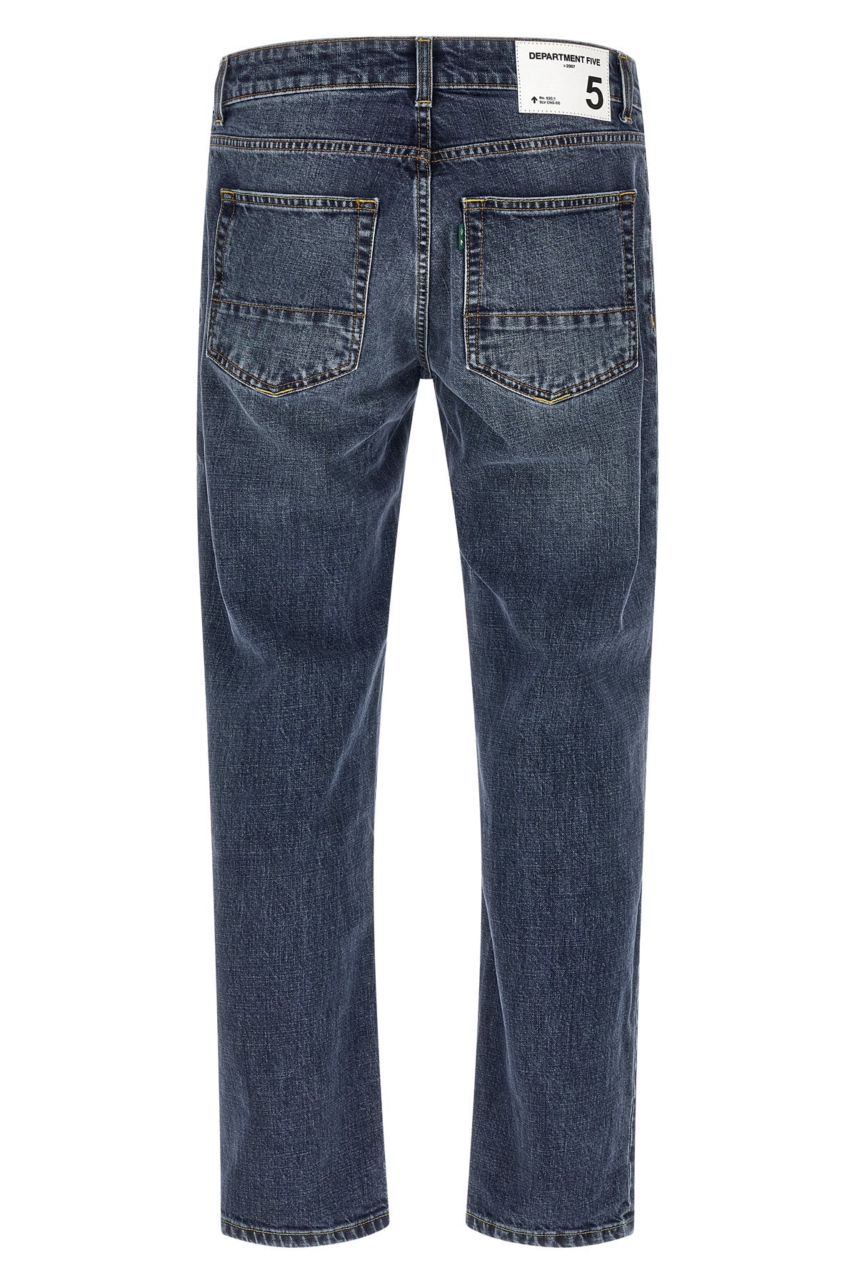 talk stone-washed cotton denim jeans