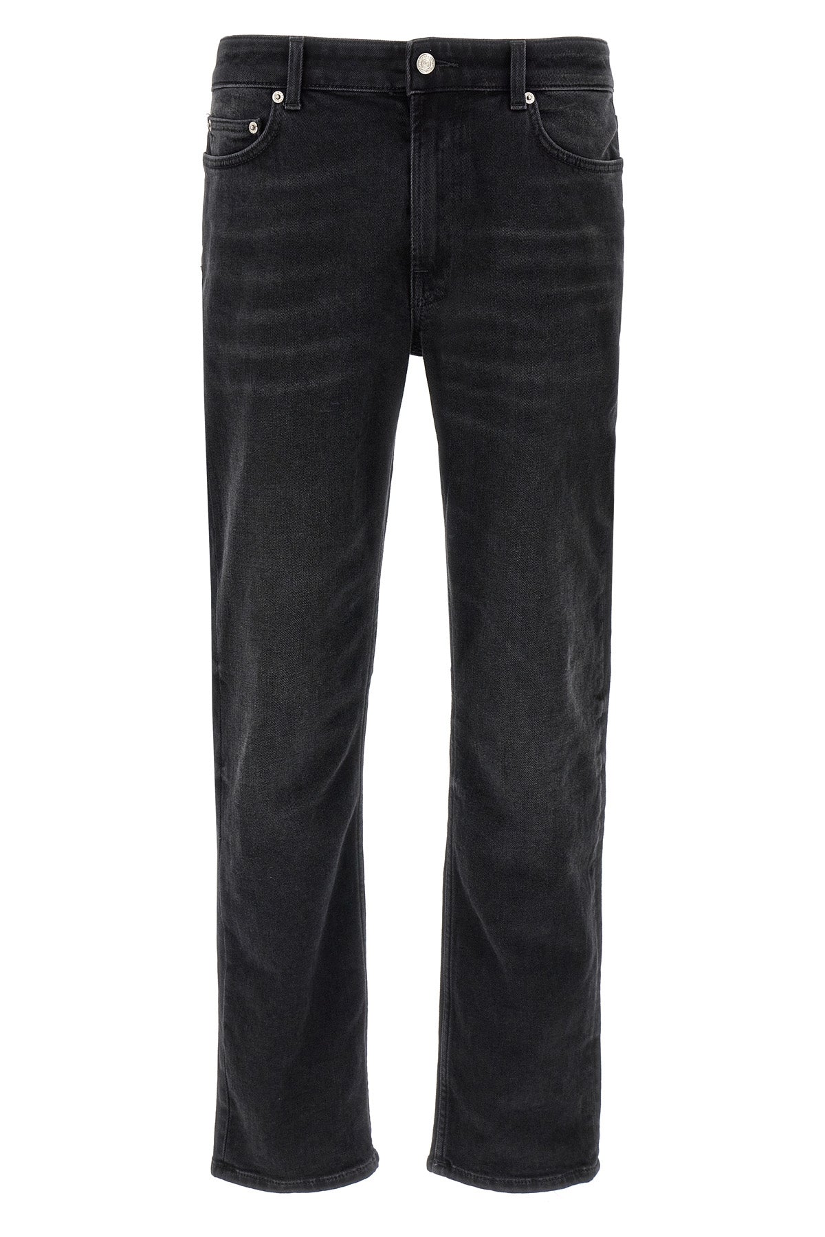 stone stretch cotton denim jeans
