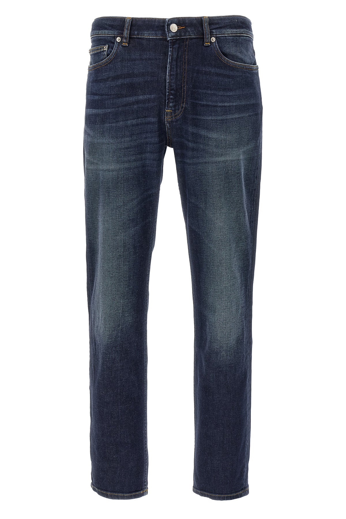 stones stonewashed cotton denim jeans