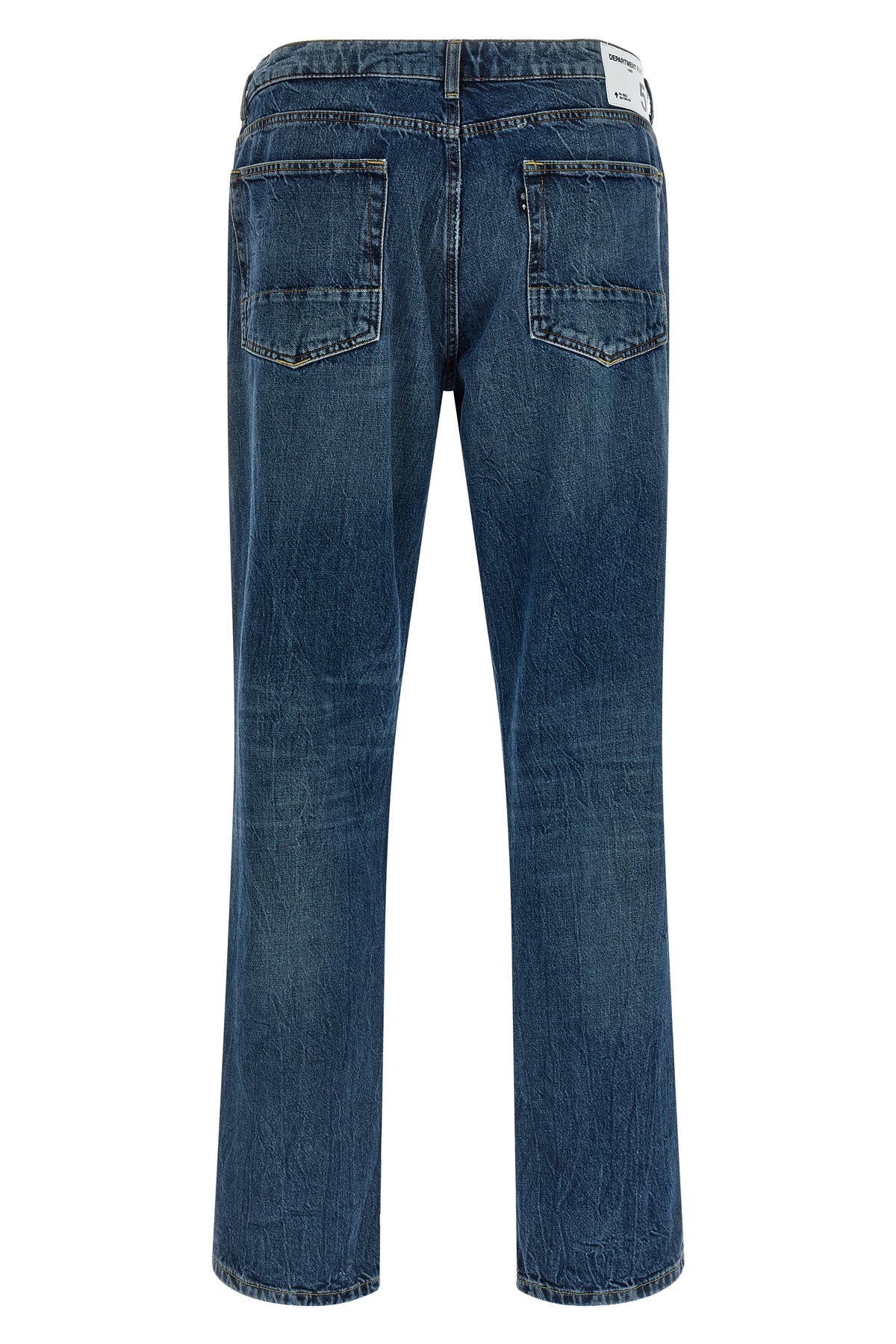 stones stone-washed cotton denim jeans