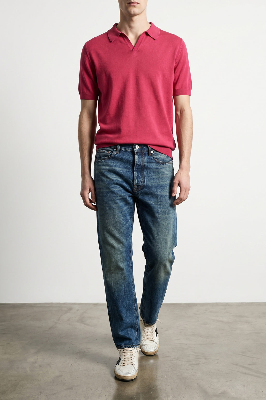 DEPARTMENT 5 33 curtis used-effect stone washed cotton denim jeans