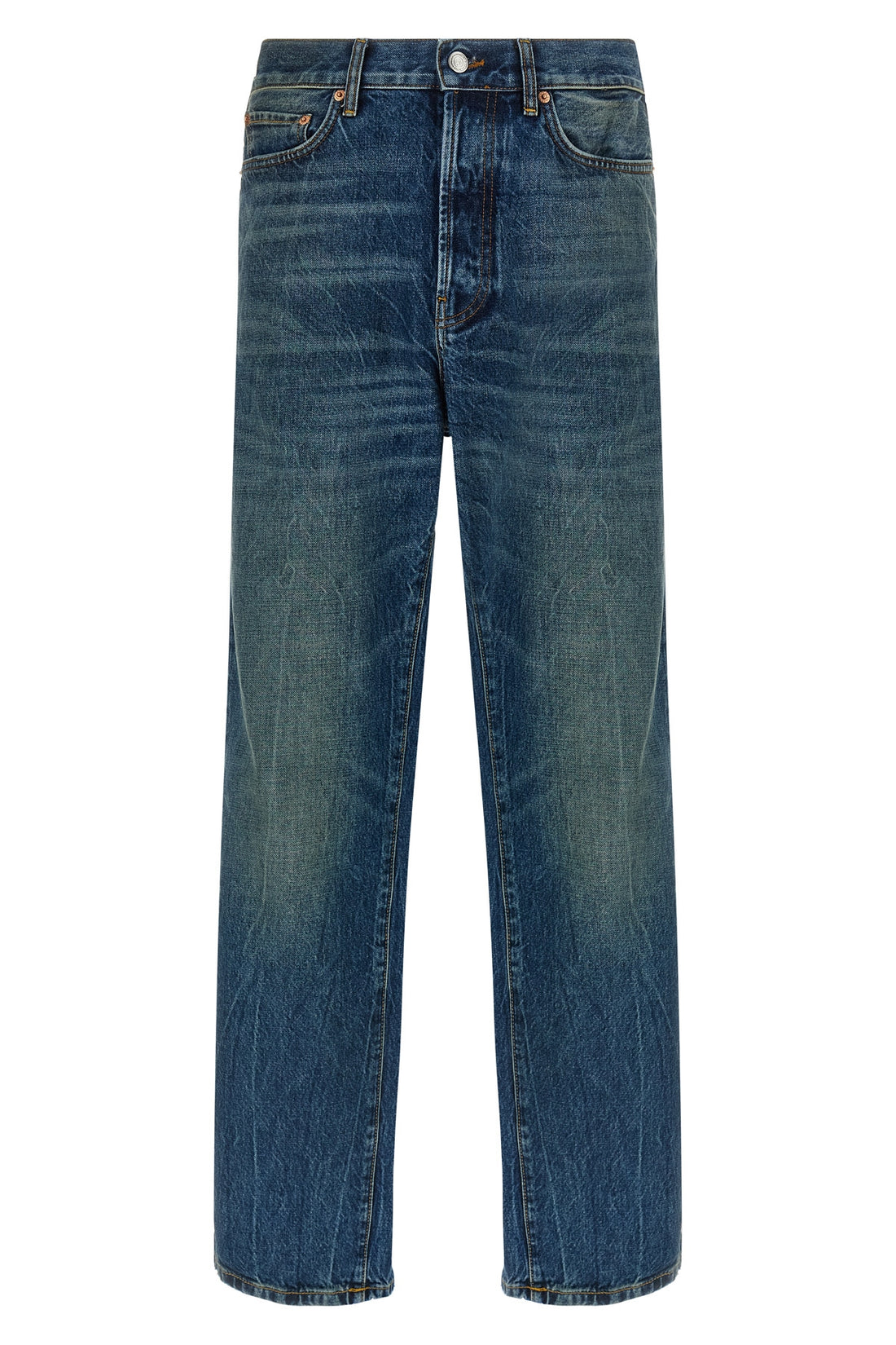 DEPARTMENT 5 33 curtis used-effect stone washed cotton denim jeans