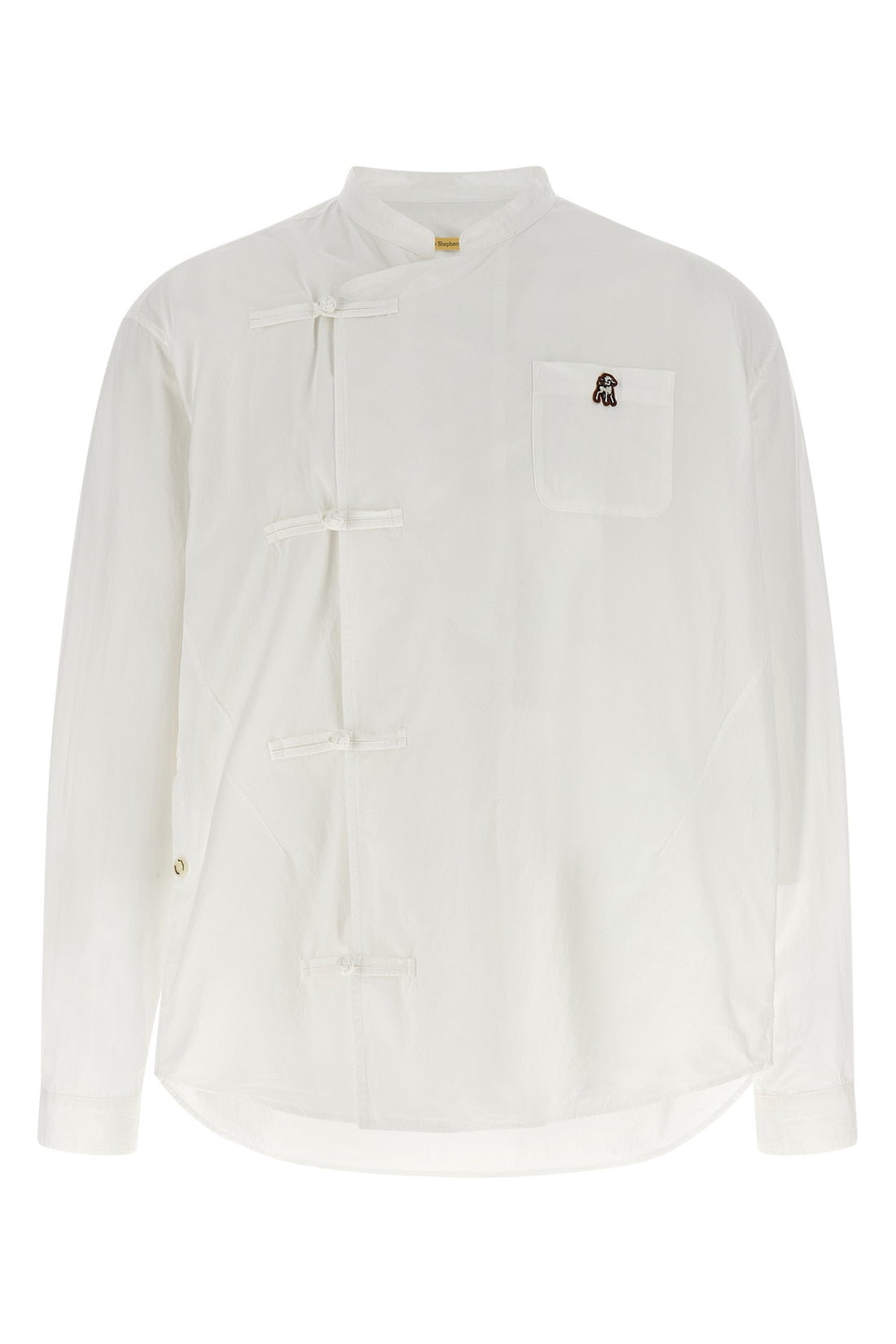 UNDERCOVER 4 us1f4401-1 - the shepherd undercover tangled cotton shirt