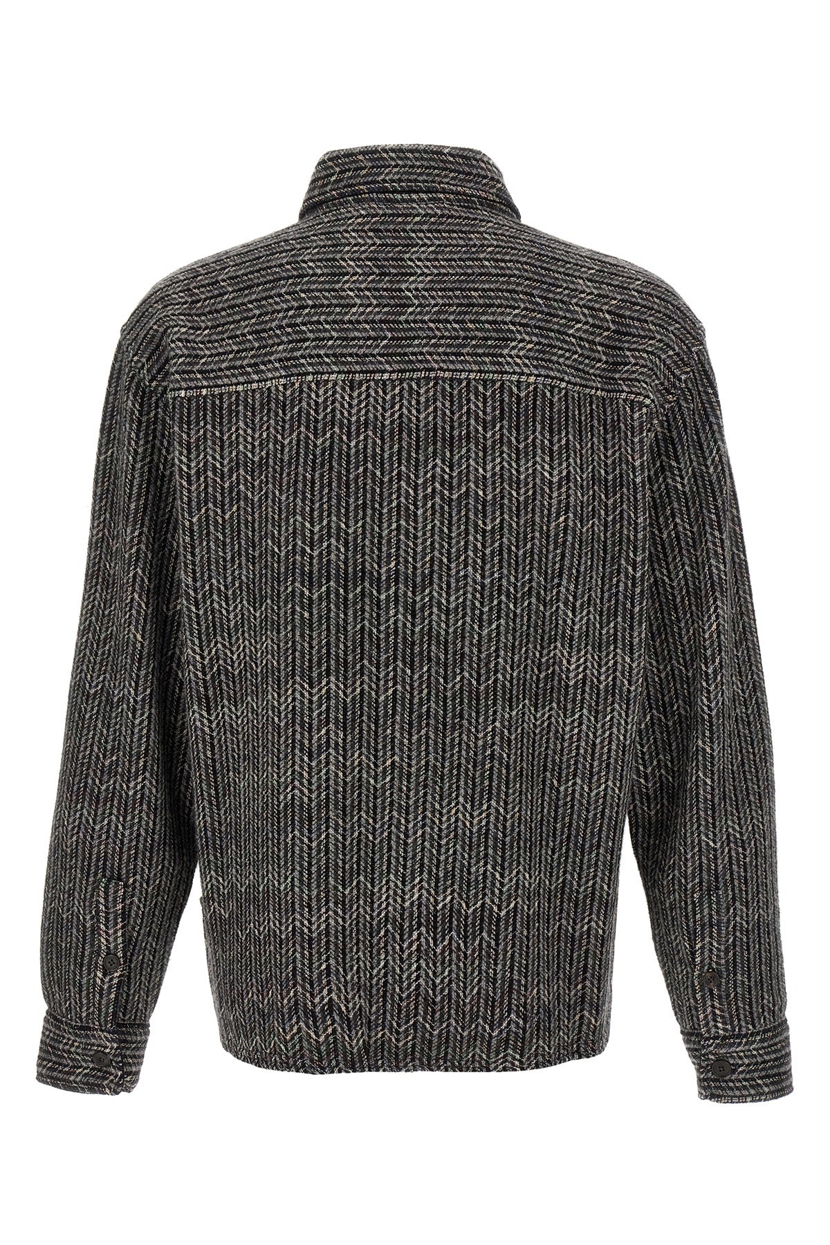 caperdoni wool blend shirt